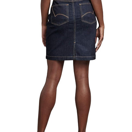 Dickies womensFK146Perfect Shape Denim Skirt Skirt - Blue - 16