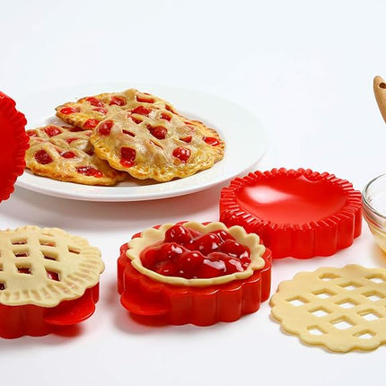 (1, As Shown) - Norpro 1042 Lattice Mini Pie Mould