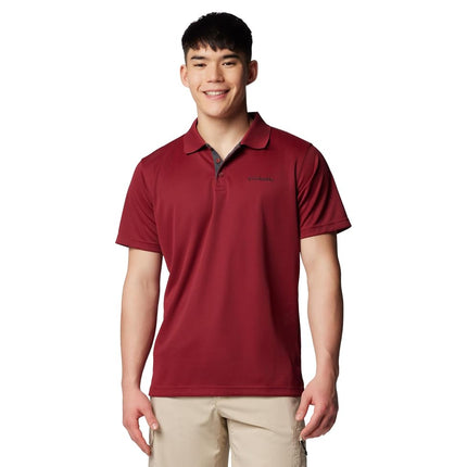 Columbia Men's Utilizer Short Sleeve Wicking Polo with Uv Protection