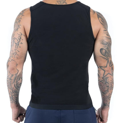 Gilet pull Kewlioo thermique pour homme, stimulant la transpiration (noir, L/XL)