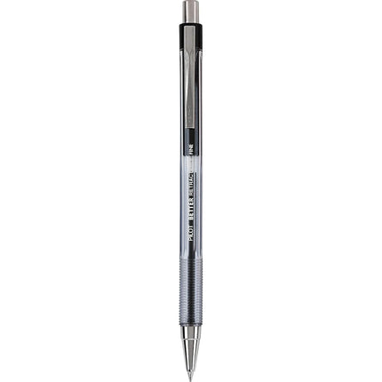 Pilot Pen 30000 The Better Ball Point Pen Refillable & Retractable Ballpoint Pens, Fine Point, Black Ink, 12-Pack