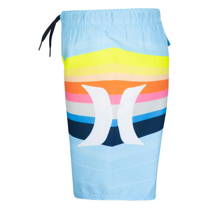 Maillot de bain Hurley pour garçons, à enfiler, Blue Dream, Small