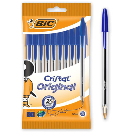 BIC Cristal Original Ballpoint Pens, Every-Day Bir