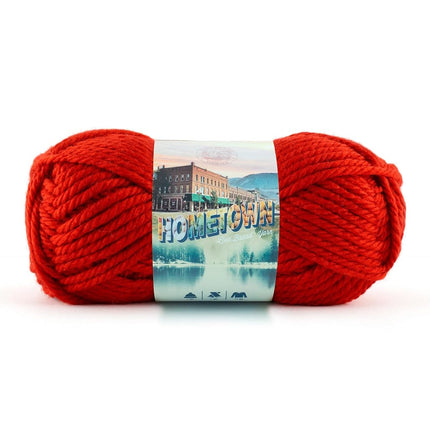 Lion Brand Yarn Hometown, Super-Bulky Yarn for Kni
