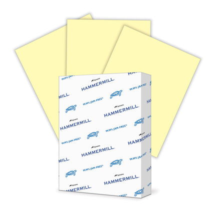 Hammermill Colored Paper, 20 lb Canary Printer Pap
