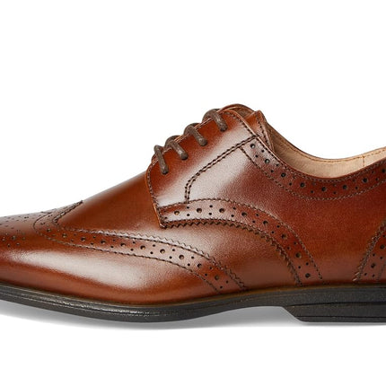 Florsheim Reveal Wing Jr, Boys’ Oxfords, Brown (Cognac), 11.5 Child UK (31 EU)
