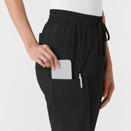 WonderWink Women's Bootcut Scrub Pant, Black, 4X