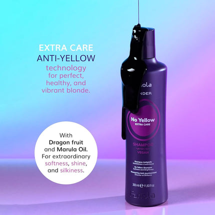 Fanola Wonder No Yellow Extra Care Hair Shampoo 1 Litre