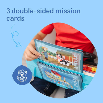 Melissa & Doug - Paw Patrol Wooden Dashboard and Steering Wheel, Rescue Mission with Skye, Rubble, Marshall, Chase, Educational Game, 3+ Years, Gift for Boys and Girls