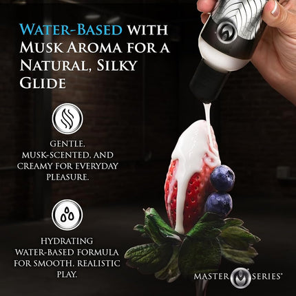 Master Series Jizz Water Based Lube, Semen Scented, 8.5 Ounce
