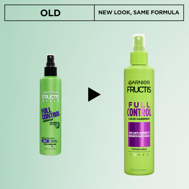 Laca Garnier Fructis Style Full Control Antihumedad Sin Aerosol 240 ml
