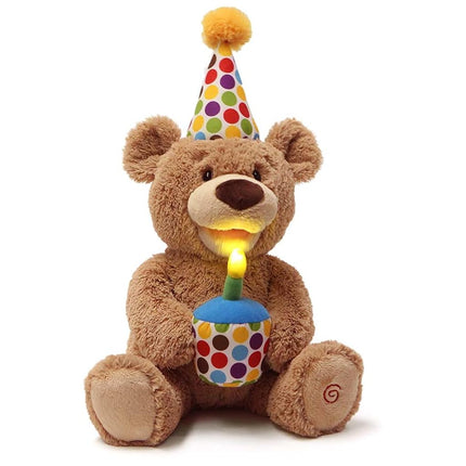 GUND Happy Birthday! Animated Plush Bear