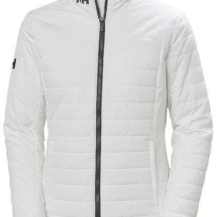 Helly Hansen Women's W Crew Insulator Jacket 2.0, White, L