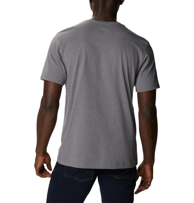 Camisa de senderismo de manga corta Columbia para hombre Thistletown Hills, gris jaspeado, 3X