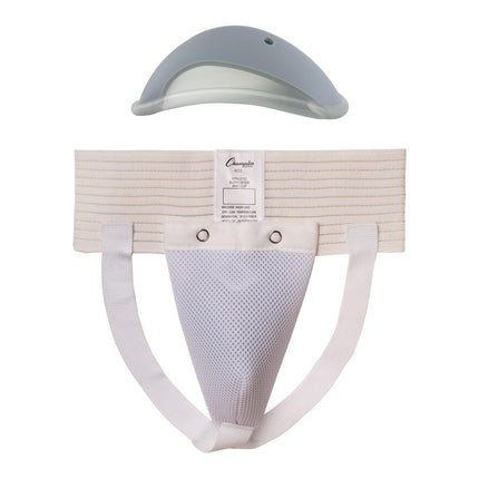 Champion Sports 10CSMD Men's Cup and Athletic Supporter, White, Medium