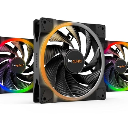 be quiet! Light Wings 140mm PWM High-Speed Fan, 3 