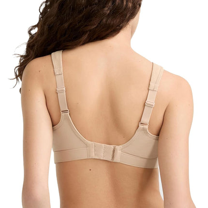 Champion Women's Spot Comfort Full Support Sports Bra, Nude, 38D
