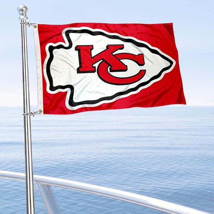 Drapeau de bateau et de voiturette de golf WinCraft Kansas City Chiefs
