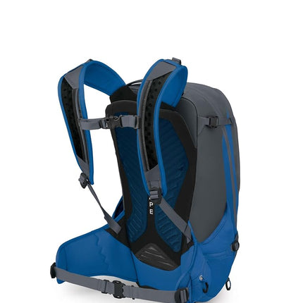 Osprey Unisex Escapist 30 Bicycle Backpack (Pack of 1), Postal Blue, 30L - Small/Medium, Escapist 30L Bicycle Backpack