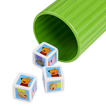 Hasbro Gaming Yahtzee Jr.: Peppa Pig Edition Board Game for Kids Ages 4 and Up, Counting and Matching Game for Preschoolers