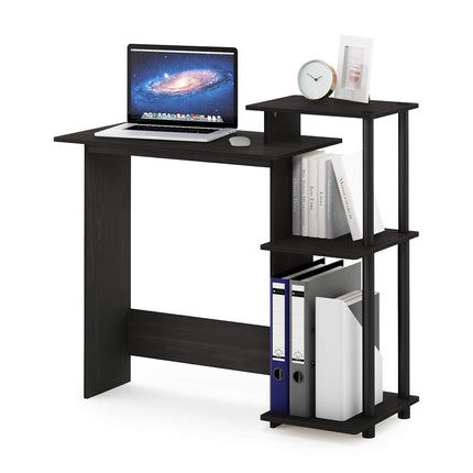 Furinno EFFICIENT Desk, Gaming Desk, with 3 Open S