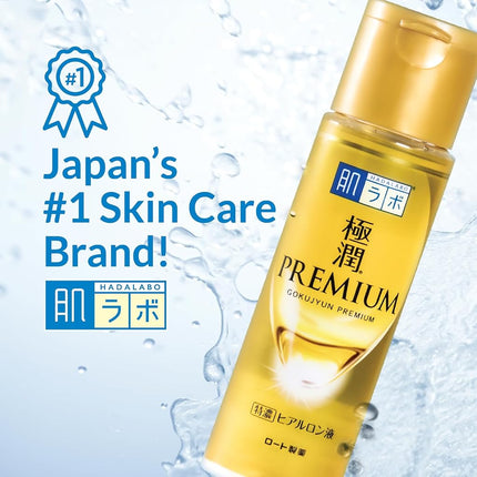 Hadalabo Japan Skin Institute Gokujun Premium hyaluronic Solution 170mL