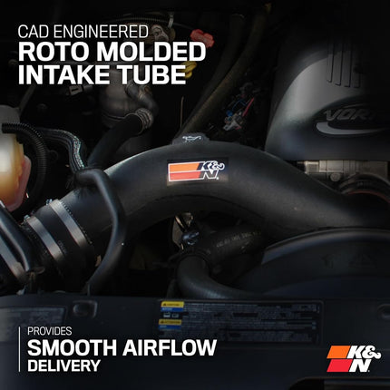 K&N 57-3021-1 Washable and Reusable Car Performance Intake Kit