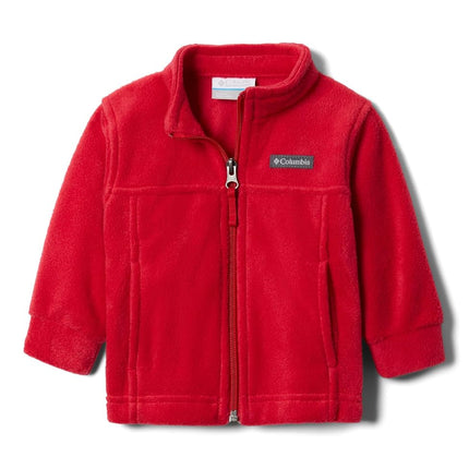 Columbia Forro polar Steens Mountain II para bebés, rojo montaña, 4T