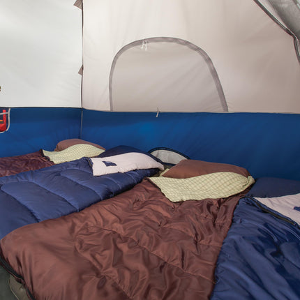 Coleman Sundome 6-Person Tent with Rainfly, Weatherproof Tent Sets Up in 10 Mins