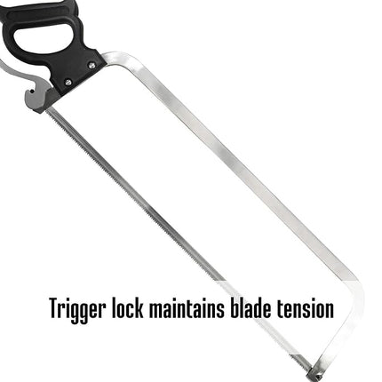 Weston Butcher Saw with 25 Inch Stainless Steel Blade (47-2501)