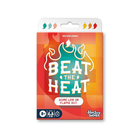 Beat The Heat Game | Family Party Card Game for Kids and Adults | Ages 8+ | 2 to 10 Players | 20 Mins. | Easy to Learn Strategy Card Games for Groups