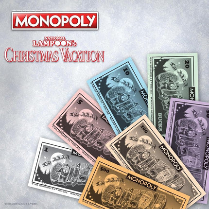 USAOPOLY Monopoly National Lampoons Christmas Vacation | Officially Licensed Board Game | Holiday Classic Movie
