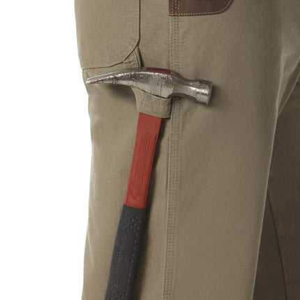 Wrangler Riggs Workwear Men's Ripstop Carpenter Jean, Bark, 30W / 30L
