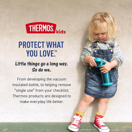 Thermos FUNTAINER, Bouteille alimentaire isotherme, 295 ml, Boîte repas enfant avec cuillère pliable, Peppa Pig