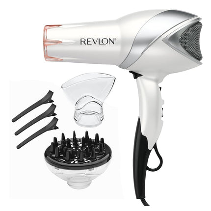 Revlon 1875w Laser Brilliance Dryer, Silver/White