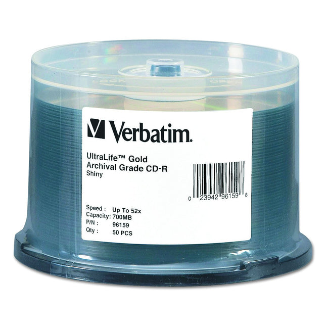 Verbatim CD-R 700MB 52X UltraLife Gold Archival Gr