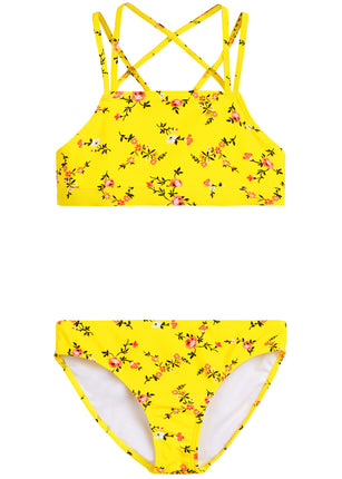 Kanu Surf Girls' Aria Beach Sport UPF 50+ Mini Tan