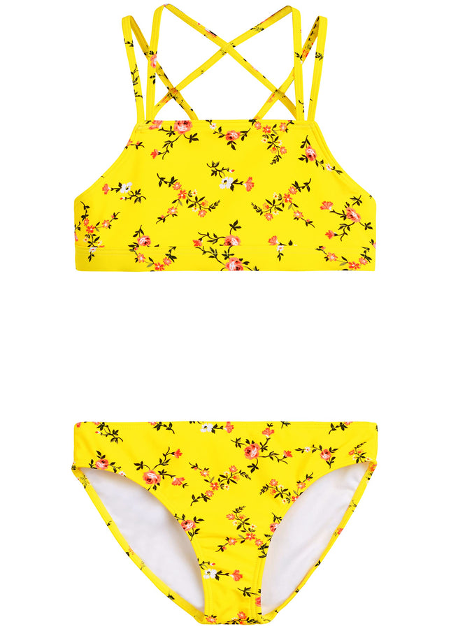Kanu Surf Girls' Aria Beach Sport UPF 50+ Mini Tan