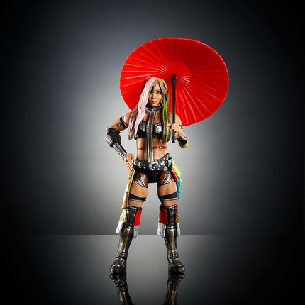 Mattel WWE Elite Action Figure & Accessories, Series #115 6-inch Collectible Kairi Sane with 25 Articulation Points & Swappable Hands