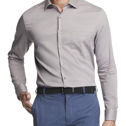 Van Heusen Men's Dress Shirt Regular Fit Stain Shi