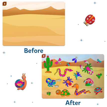 Skillmatics Foil Fun Bugs & Butterflies, Foil Art, Gift for Boys & Girls