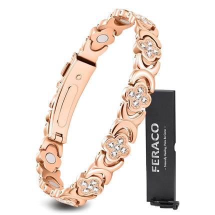 Feraco Pure Copper Bracelets for Women, Ultra Stre
