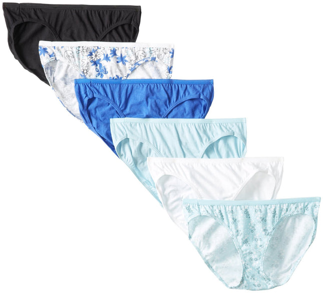Fruit of the Loom Women's Tag Free Cotton Bikini P