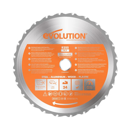 Evolution Power Tools R210TCT-24T (Rage) Multi-Mat