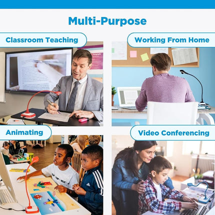 HUE HD Pro USB Document Camera/Visualiser for Teachers/Classroom, Black