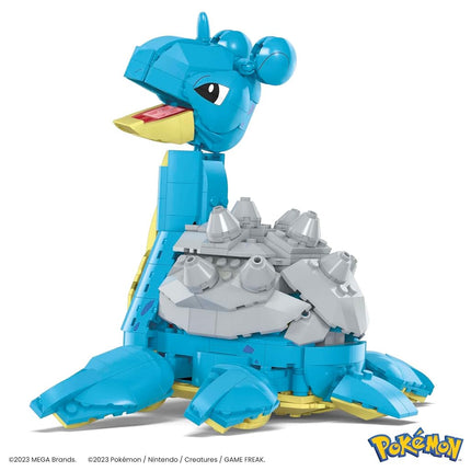 MEGA Pokémon Lapras: Mechanische, detailreiche Lapras-Figur Zum Zusammenbauen mit Einer Größe von Circa 18 cm