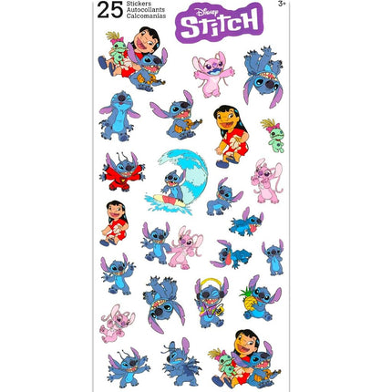 Disney Lilo & Stitch Pink Stack Store And Carry Stackable Tin Box Set - Bundle of Disney 3 Stack Food Storage Containers and Stickers | Stitch Canisters for Storage