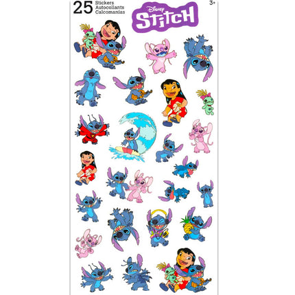 Disney Lilo & Stitch Pink Stack Store And Carry Stackable Tin Box Set - Bundle of Disney 3 Stack Food Storage Containers and Stickers | Stitch Canisters for Storage