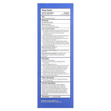 PanOxyl 10% Acne Foaming Wash 5.5 Ounce (Pack of 1)