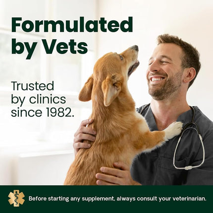VetriScience Laboratories - GlycoFlex Plus, Hip and Joint for Dogs, 120 Chewable Tablets